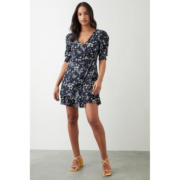 Dorothy Perkins Mini robe Bleu marine Cdiscount Pret a Porter