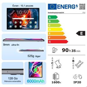 DOOGEE T10S Tablette Android 13, 11GB + 128GB (TF 1TB) 10.1 Pouces