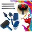 8pcs Kit Rouleau De Peinture Paint Runner Pro Roller Brush Outil Poignee Peinture Brosse A Rouleaux Pour Peintre Mur Plafond Decor Achat Vente Rouleau De Peinture 8pcs Kit Rouleau De
