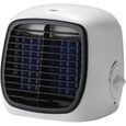 1 Mini Climatiseur Portable, Refroidisseur D'air USB, Humidificateur 280ml Pour Bureau, Maison Et Vo ACCESSOIRES FABRICATION MAISON