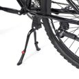 Béquille vélo Support de béquille de vélo ajustable à hauteur de jambe double et pied central pour 24 à 28 pouces-XIL-0