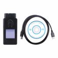 Interface de Diagnostic de voiture pour BMW, Scanner 1.4.0, puce FTDI, OBD, OBDII, USB, déverrouillage multif Red-0