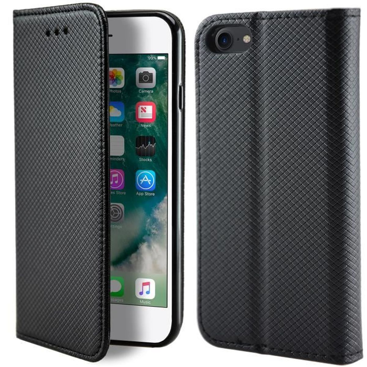 iphone 7 coque integrale magnetique