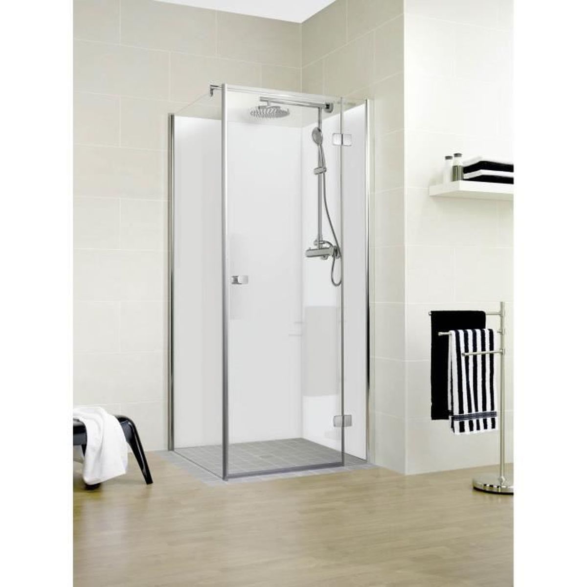 Lot De 2 Panneaux Muraux Profiles Decodesign Couleur 90x210 Cm