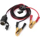 BRAND 12V 24V femelle allume-cigare prise de la batterie à la batterie Alligator pinces crocodile connecteur 2FT voiture batterie pince ex