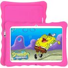 LAMZIEN Coque Étui, Étui en Silicone pour Tablette Tactile 10.1 Pouces, pour TOPSHOWS Artizlee TEENO LNMBBS BEISTA,TECLAST,Rose