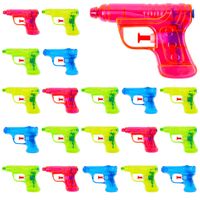 20 petits pistolets à eau en plastique - TWIDDLERS - Cadeaux de sac de fête d’anniversaire