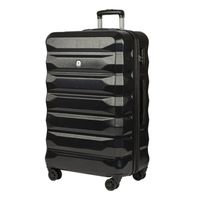 Bemon grande valise rigide en coque 4 roues 85cm Nice noir