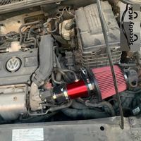 Spceddy – Kit de filtre d'admission d'air froid avec tuyau en aluminium, Pour voiture VW Golf 6 Scirocco Sagi