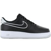Nike Air Force 1 Low 07 - Hommes Sneakers Baskets Chaussures Cuir Noir FJ4211-001