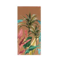 Color Pop Protège livret de famille couleur motif tropicale - France – PVC vernis – 22 x 10,5 cm