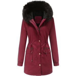 Parka rouge femme pas cher Clearance