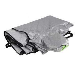 Housse Pare-brise Voiture 255x235cm - Protection Neige Et Gel - Isolant 4 Saisons - Pour Voitures Et SUV