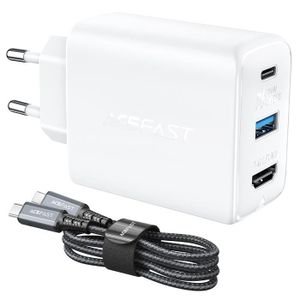 Baseus GaN2 Pro - Chargeur 120W avec câble USB C 100W - Convient pour  Macbook/ iPhone/