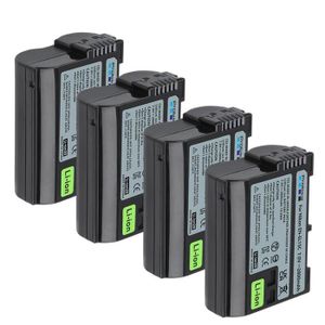 BATTERIE APPAREIL PHOTO 4 Batteries-EN-EL15 EN EL15 EL15A EN-EL15C 2800mAh
