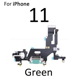 PIÈCE TÉLÉPHONE Pour iPhone 11 vert - Station de charge inférieure