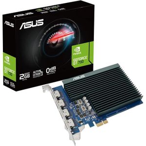 CARTE GRAPHIQUE INTERNE ASUS GT730-4H-SL-2GD5 NVIDIA GeForce GT 730 2 Go G