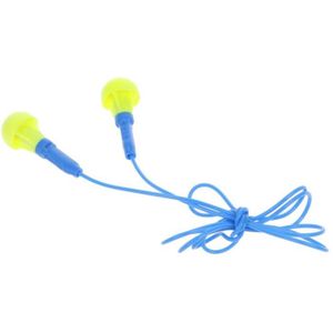 2X bouchons d'oreilles avec Cordon Anti-Bruits de voyage bouchon d'oreilles G4H9