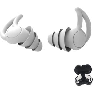 Bouchons d'oreille Isolation acoustique Portable Silicone Protection d'oreille  Bouchons d'oreille Anti Bruit Ronflement Bouchons de sommeil pour la  réduction du bruit 1pair