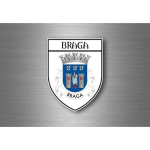 Autocollant plaque immatriculation auto PORTUGAL drapeau pays