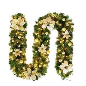 Imitation Sapin Guirlande Lumineuse 44 Led 2 7m Decoration Noel Jaune Achat Vente Guirlande De Noel Cdiscount