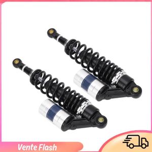 Paire D' Amortisseurs Cyclos L280mm Chrome Reglable ø Des Ressorts