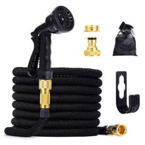 Kit De Réparation Pour Tuyau D'arrosage Extensible - 4 Connecteurs Rapides, Compatible Tuyaux 1,6 Cm Et 1,9 Cm - Réparation Facile Et économique