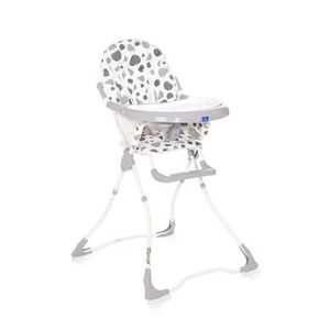 CHAISE HAUTE  Chaise Haute pour bébé MARCEL  Lorelli gris points