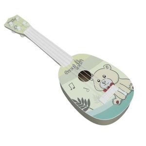 Mini Guitare Jouet Enfant Ukulélé - 4 Cordes, 45 Cm, Plastique, éveil Musical Pour Tout-petits - 5
