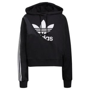 SWEATSHIRT Sweats ADIDAS Adicolor Split Trefoil Hoodie Noir - Femme/Adulte