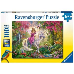 PUZZLE Ravensburger 10641 Unicorns XXL 100pc Puzzle