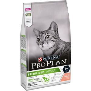 CROQUETTES Purina Proplan Sterelised OptiRenal Chat Adulte Saumon 1.5kg