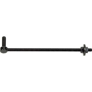 100mm M20 x 1.5 acier tige filetée Stud Bar Noir Longueur 300mm
