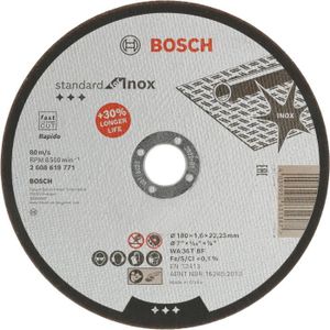 DISQUE DE DÉCOUPE Bosch Professional 1 Disque À Tronçonner Standard 