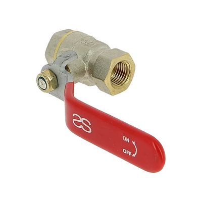 Robinet à Poignée Laiton Mâle 1/8" - Vanne Cuivre Robuste Pour Eau Intérieur Extérieur