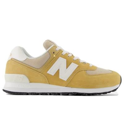 Baskets NEW BALANCE U574PBE pour Homme Jaune Dessus