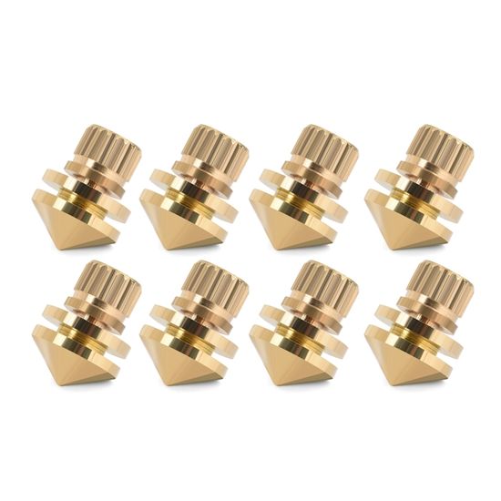 Pied De Haut Parleur Hifi PolySound Sylo Lot De 8 Pieds Amortisseurs Pour Enceintes (2-6kg) - Jaune Haut Parleur Haut De Gamme