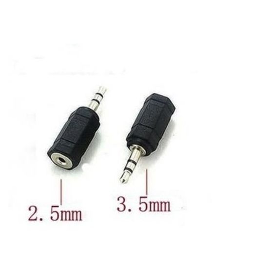 Prise Adaptateur Fiche JACK - 3.5mm vers 2.5mm - Cdiscount TV Son