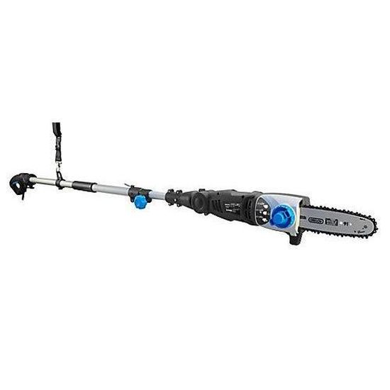 Élagueuse Sur Perche GOPLUS 750W - Télescopique 212-286cm - Tête Pivotante - Vitesse 10,8 M/s - Sans Fil