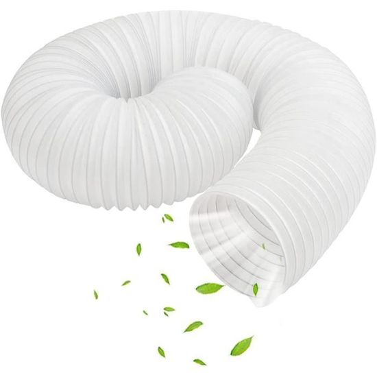Tuyau D’évacuation Climatiseur Mobile BULLA - PVC Flexible Ø13cm/15cm - Longueur 2m