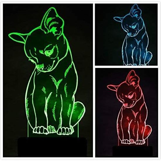 3d Lampe Illusion Optique Led Veilleuse Easehome Optiques Illusions