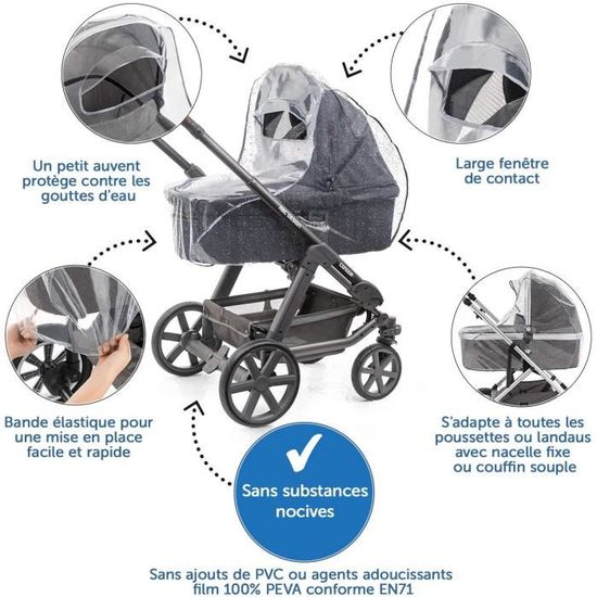 Couffin souple clearance universel pour poussette
