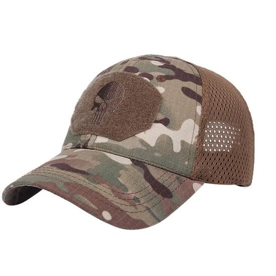 Casquette Baseball Camouflage - Style Militaire Réglable ! Unisexe.