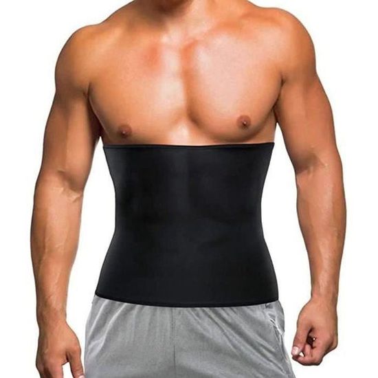 Ceinture Abdominale Electrostimulation Ceinture De Sudation KUMAYES Pour Homme - Néoprène, Réglable, Effet Sauna Pour Minceur Abdominale Et Soutien Dorsal Gaine Minceur Néoprène
