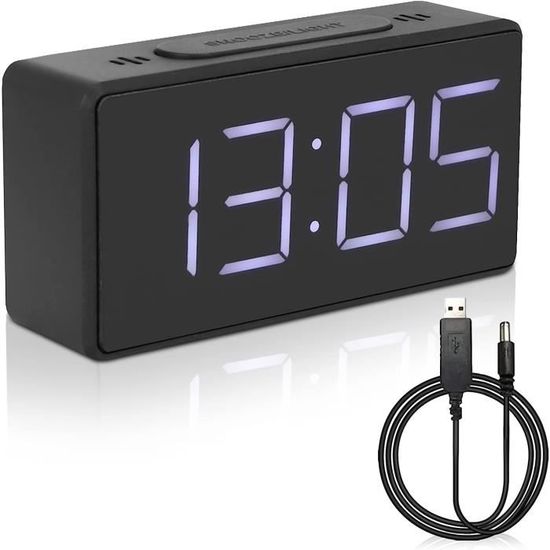 Réveil Numérique LCD, Réveil de Voyage Numérique, Calendrier Numérique, Réveil de Jour pour Réveil Numérique LCD, Réveil de Voyage Numérique, Calendrier Numérique, Réveil de Jour pour