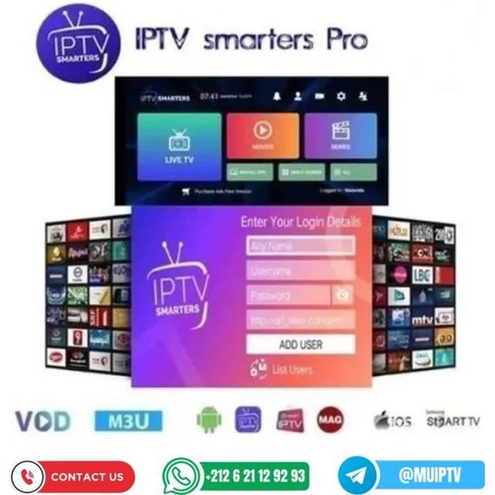 Abonnement IPTV 12 mois m3u smart TV Cdiscount TV Son Photo