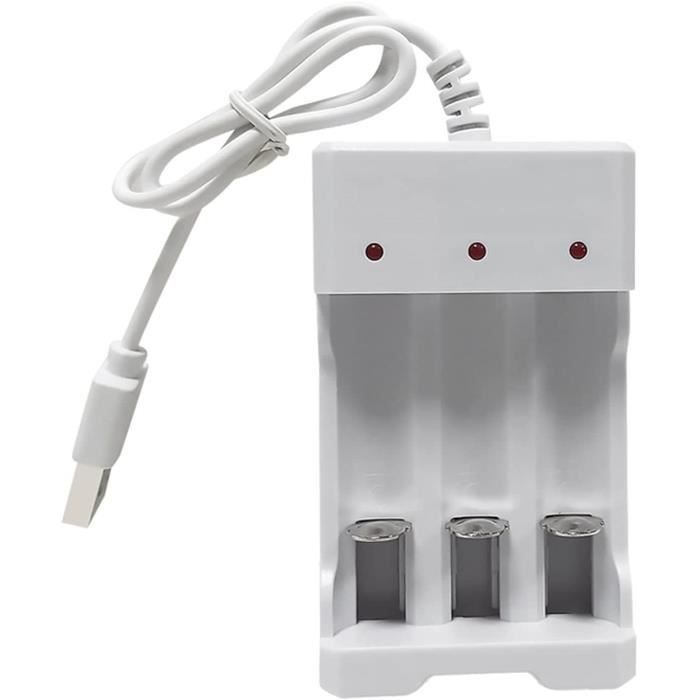 18650 Chargeur 4 Emplacements, LED Chargeur Intelligent Universel Pour Batteries Rechargeables Li-ION 10440 14500 16340 16650 14650 18350 18500 18650 Batteries, 3,7 V Li-ION Chargeur