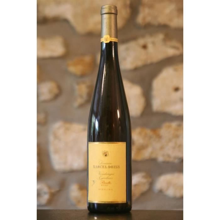 Vin blanc, Alsace, Riesling, Domaine Marcel Deiss, vendanges tardives 2000 Blanc