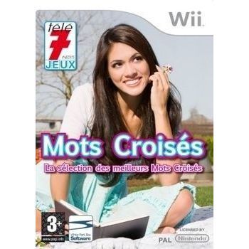 MOTS CROISES TELE 7 JEUX / Jeu Wii