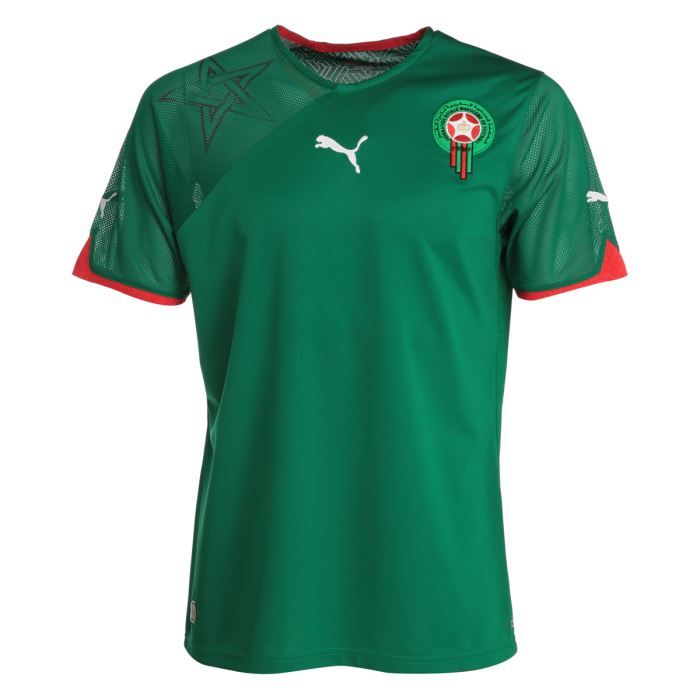 PUMA Maillot de Football Morocco Replica Homme - Vert Vert et rouge -  Cdiscount Sport